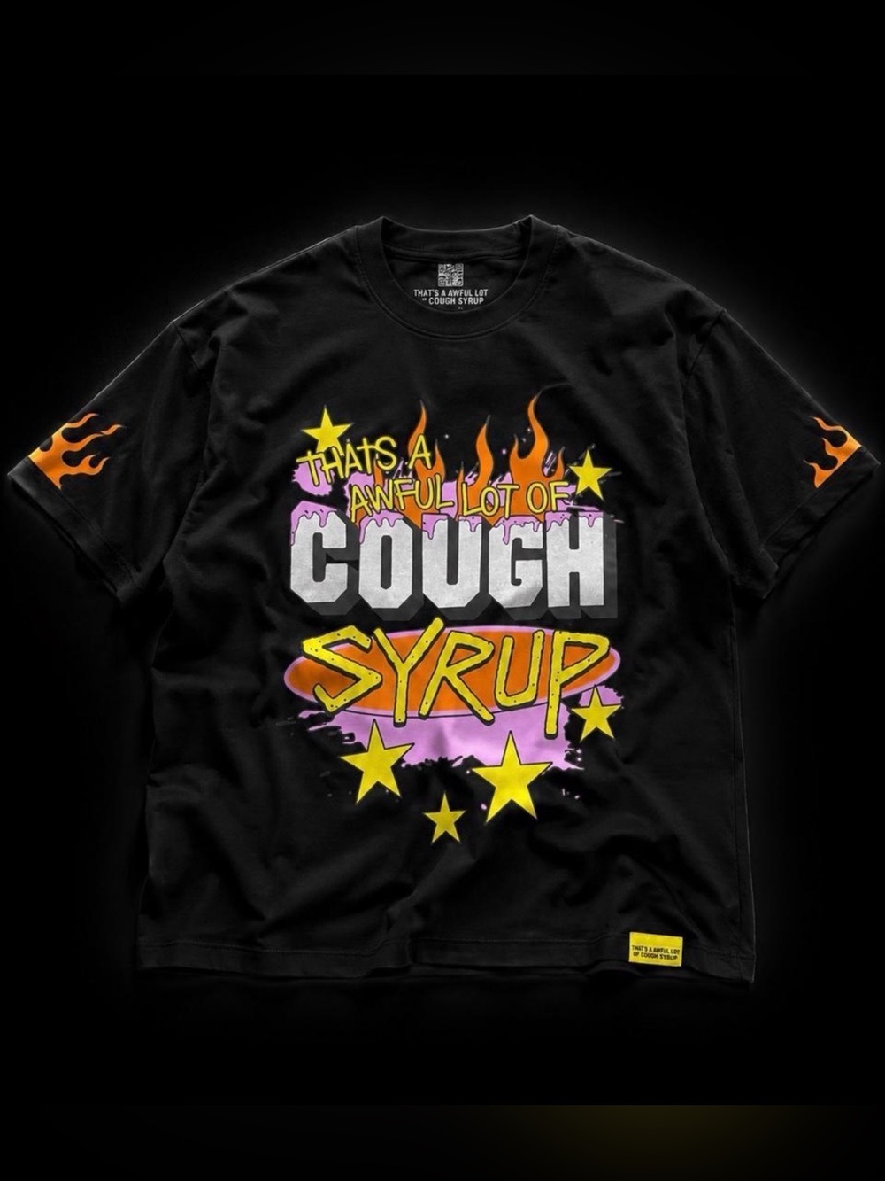 That’s A Awful Lot Of Cough Syrup Graphic Tee - Size L - NWT